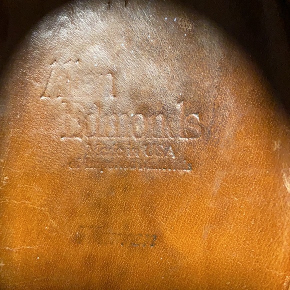 Allen Edmonds Warren 10.5D brown derby - Picture 6 of 7